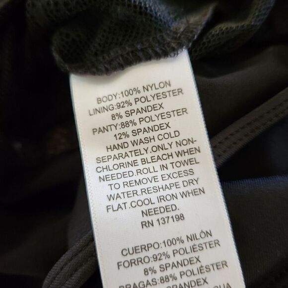 Danielle Bernstein Lace Thong Bodysuit Size 10 - Picture 10 of 10